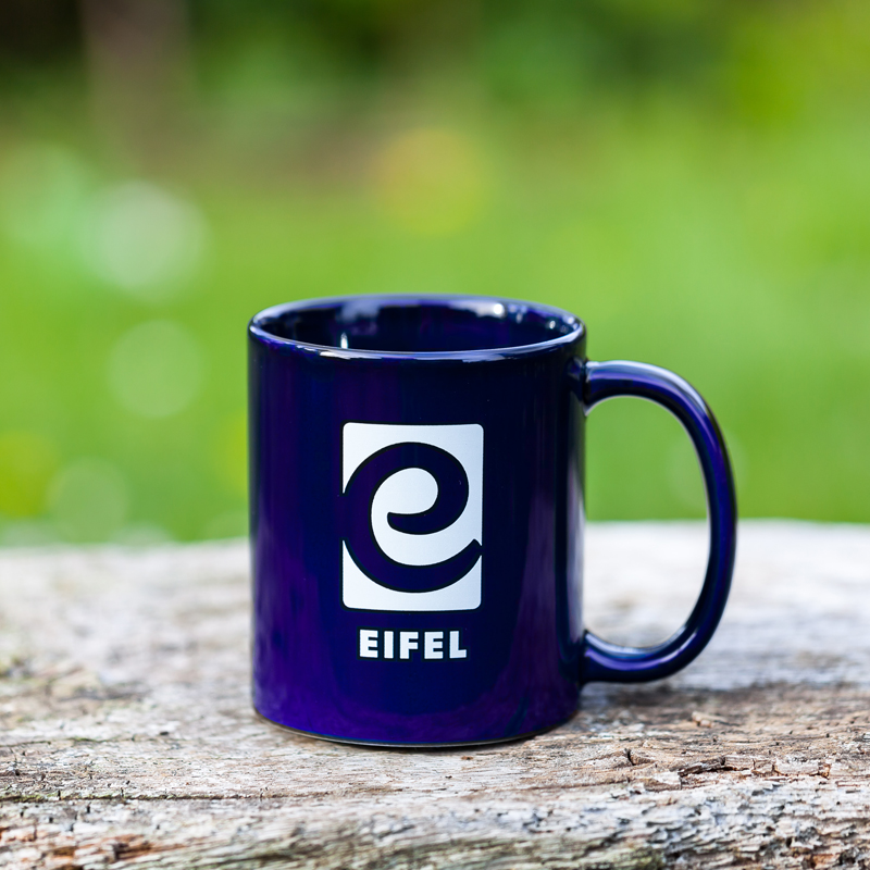 Kaffeepott EIFEL Logo Marke Eifel