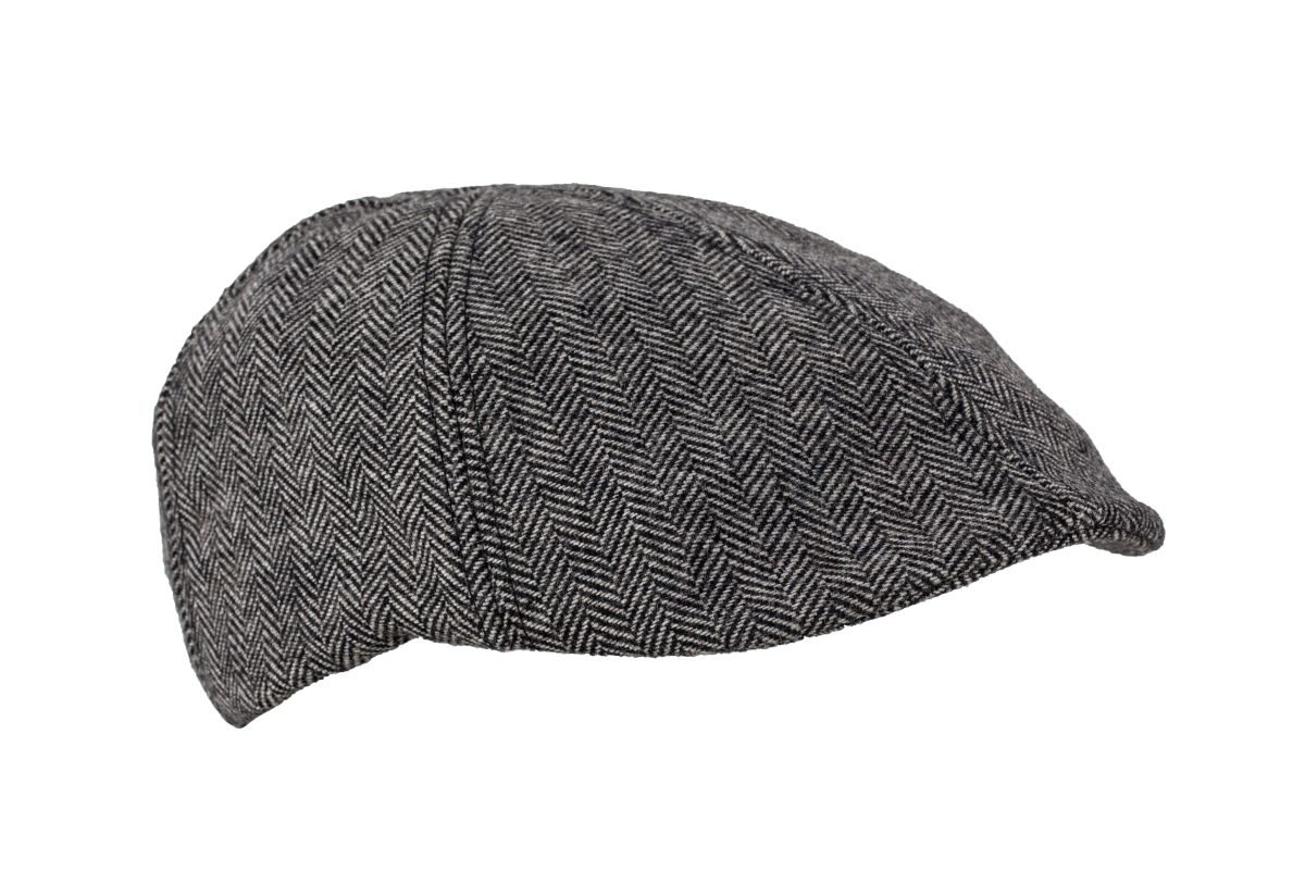 EIFEL Gatsby flatcap mit Fischgrätmuster