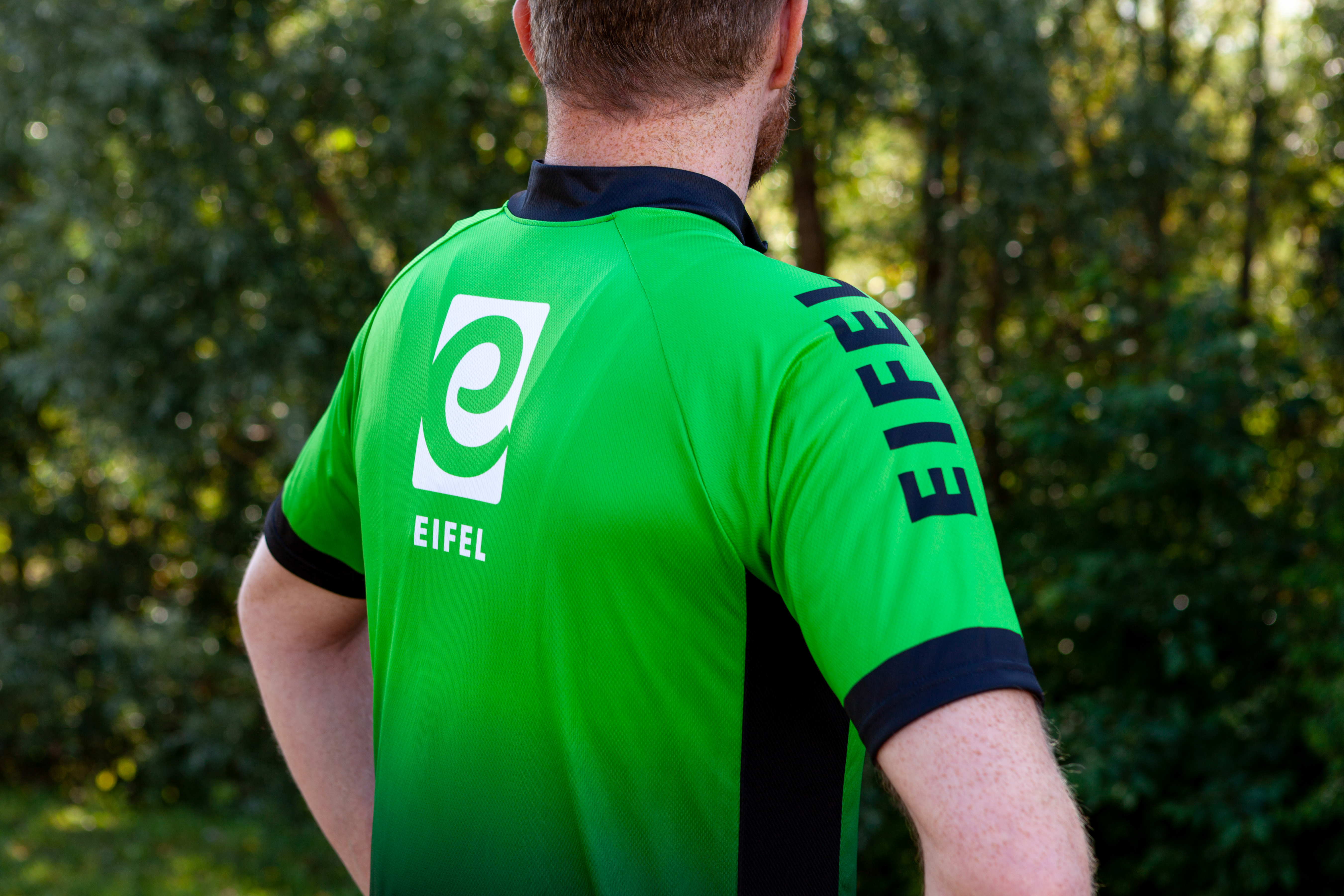 Radtrikot Eifelbike (Rückansicht)