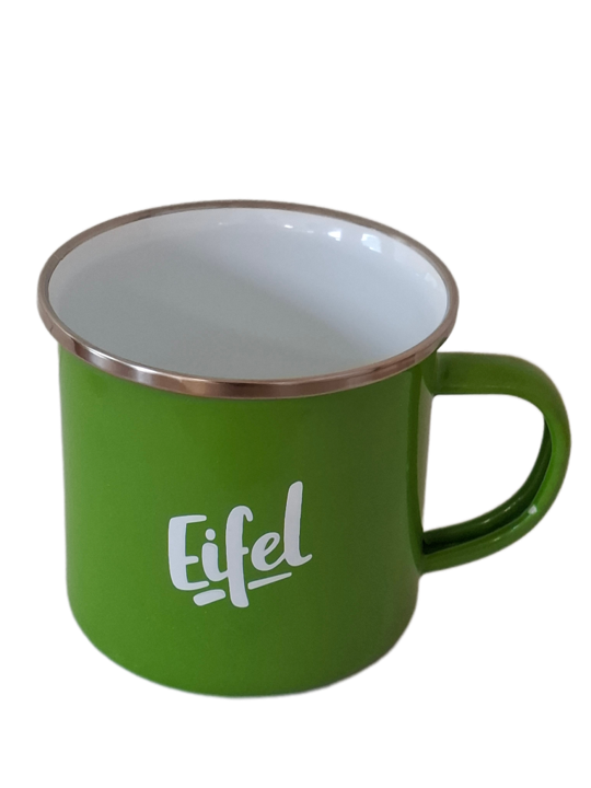Tasse Emaille EIFEL grün