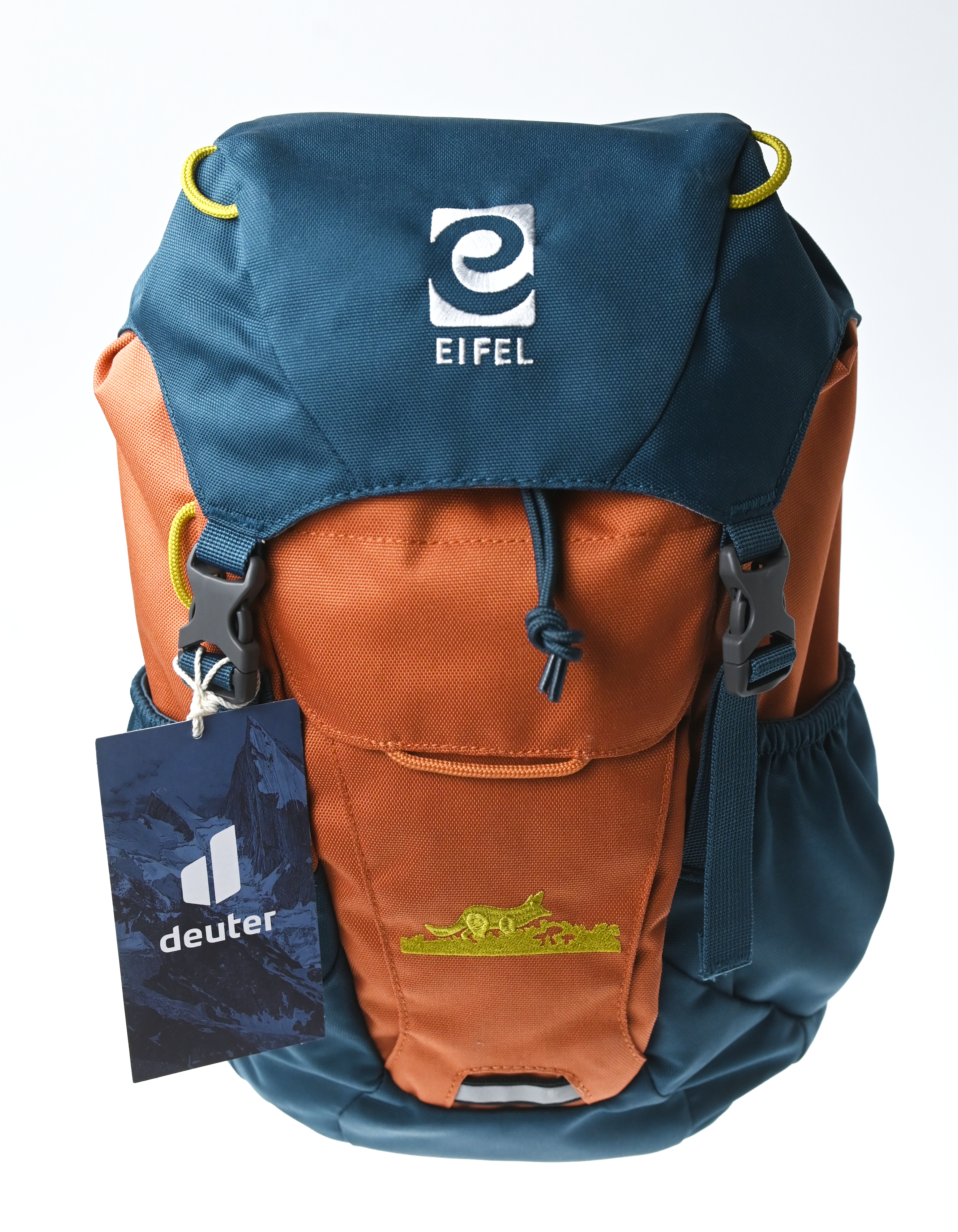 Kinderrucksack Fuchs blau/orange