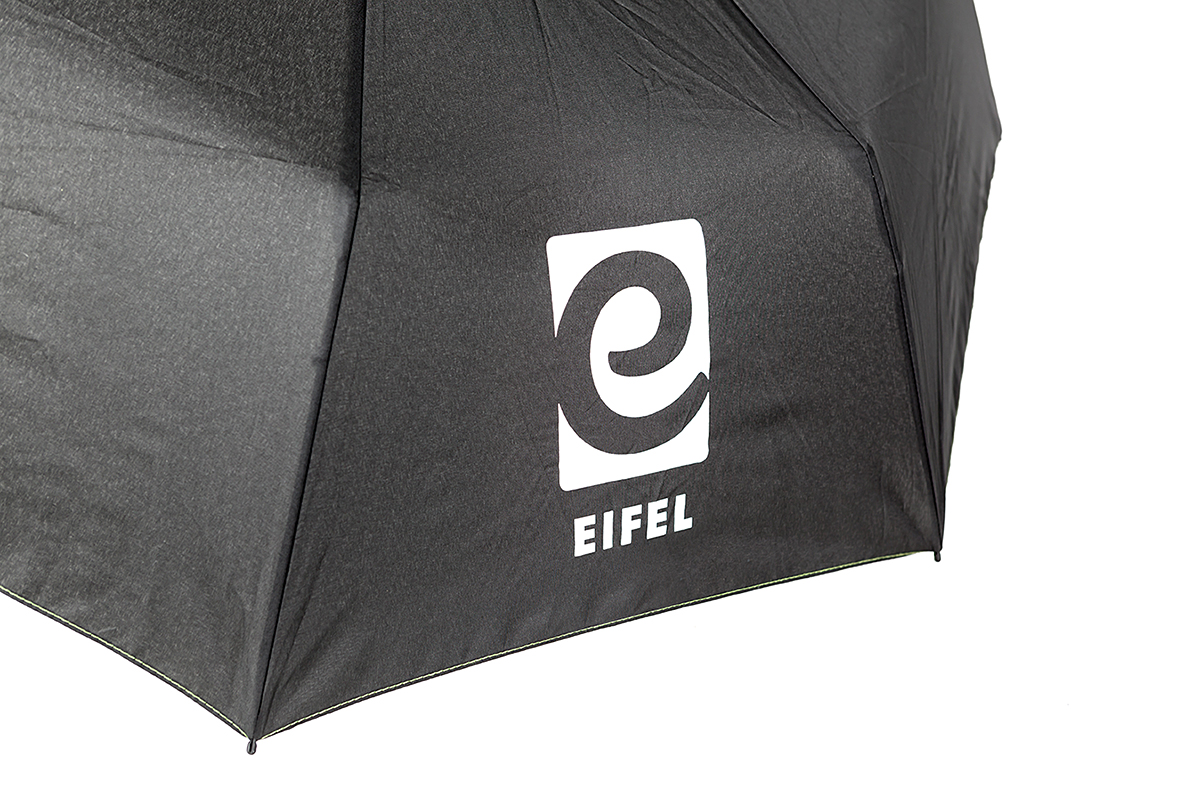 Taschenschirm Eifel Mini Taschenschirm, schwarz-limette