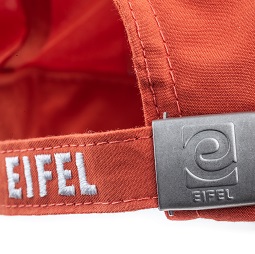 Basecap rostfarben Mikrofaser