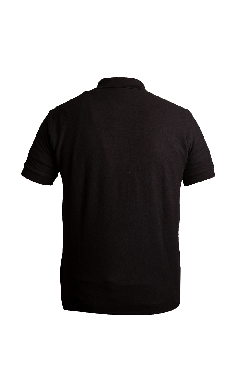 EIFEL-010012 Herren Polo-Shirt, schwarz