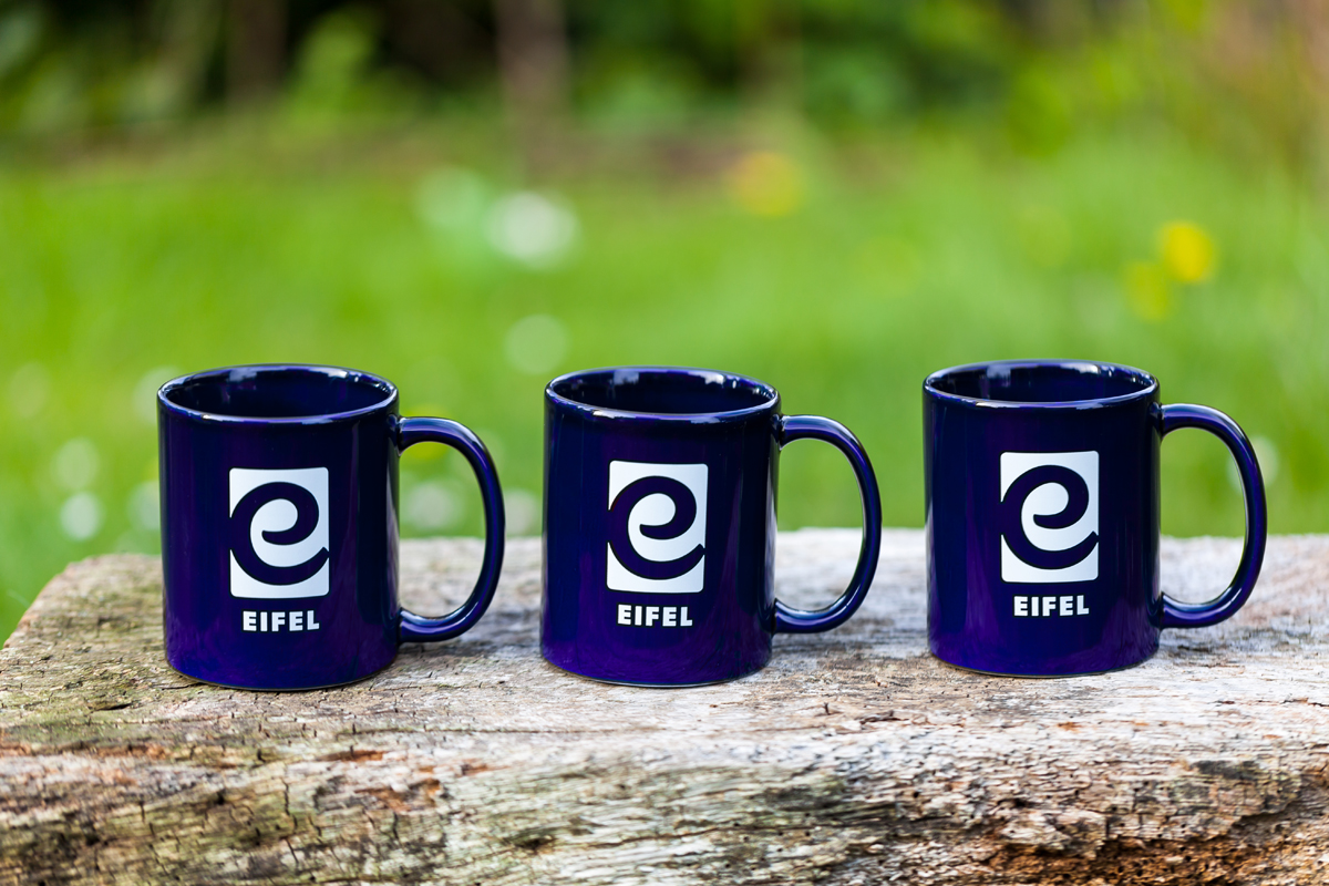 Kaffeepott Eifel Kaffeepott EIFEL Logo Marke Eifel