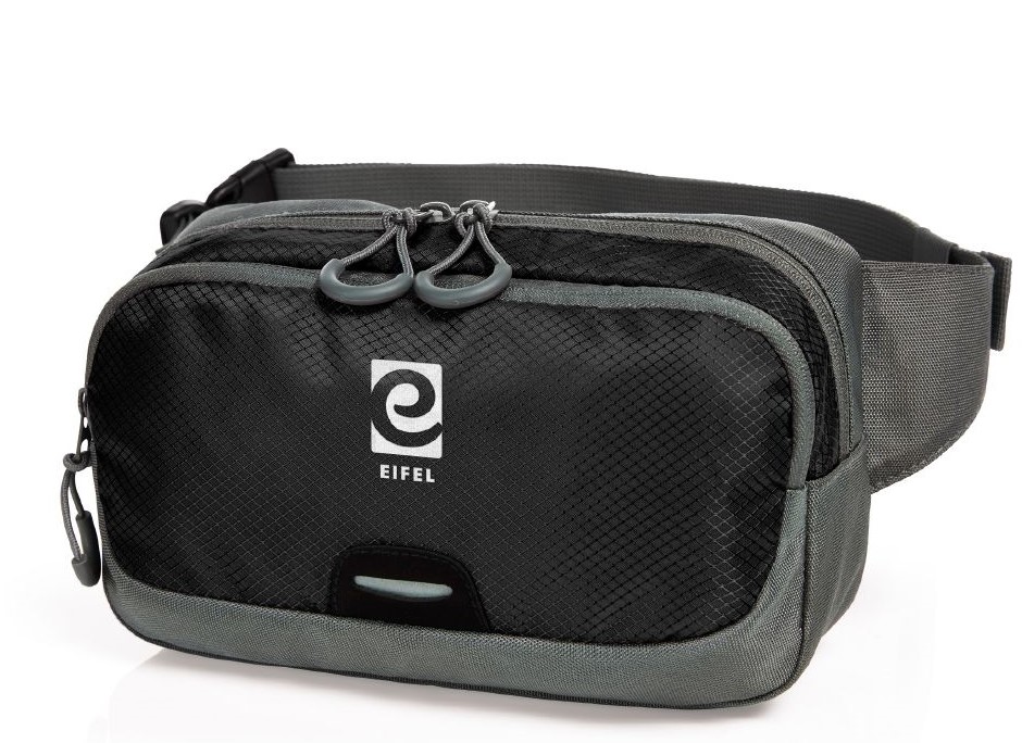 Gürteltasche Eifel grau/schwarz