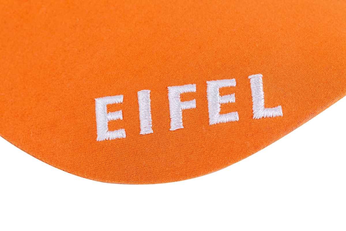 Basecap orange Mikrofaser