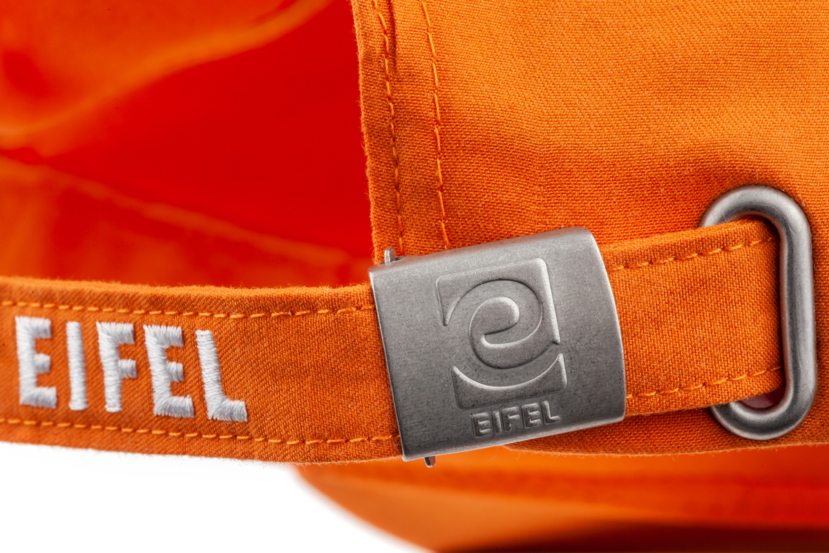 Basecap orange Mikrofaser