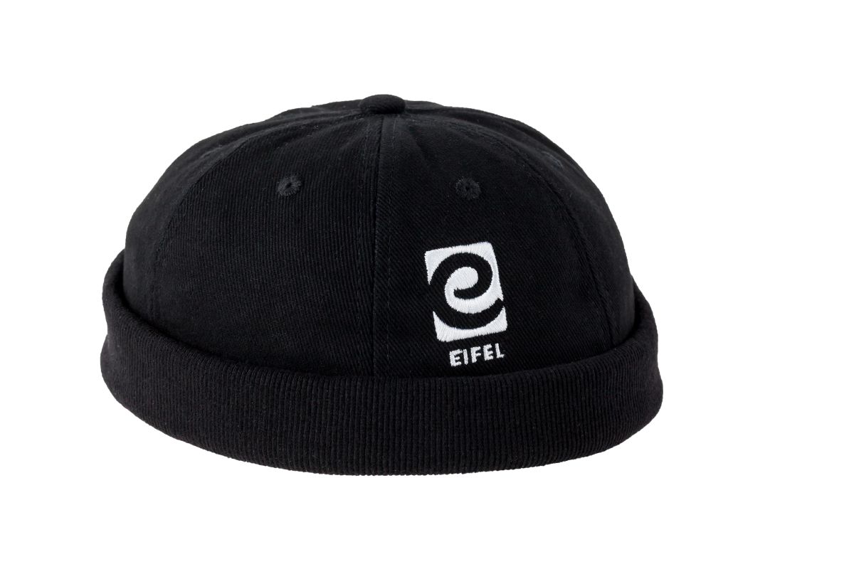 EIFEL - Basecap schirmlos, schwarz