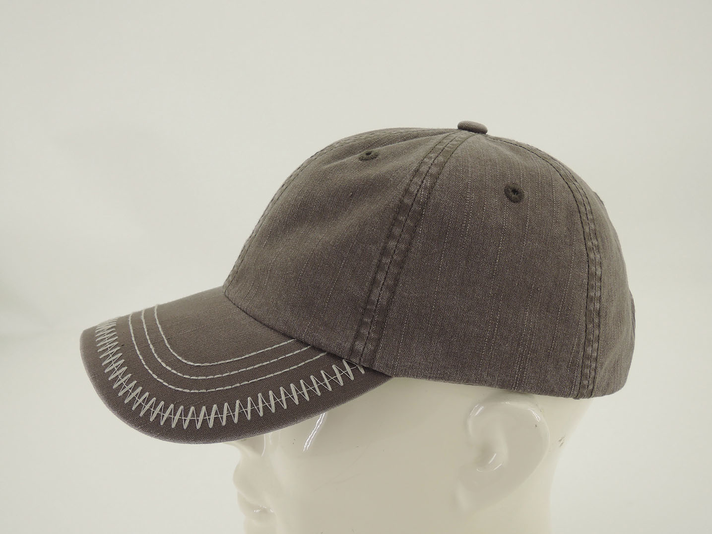 Basecap used look taupe