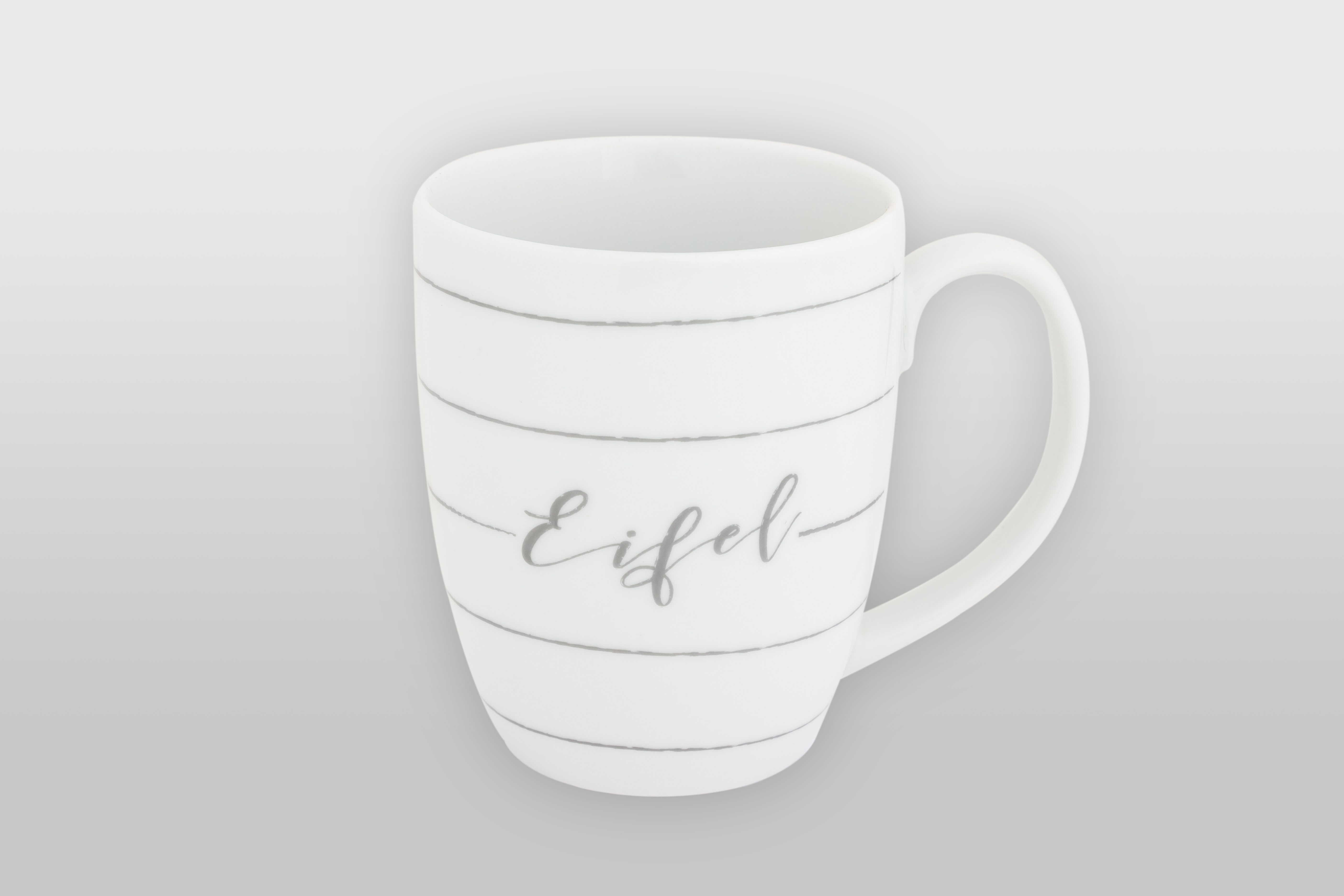 EIFEL Tasse EMIL anthrazit-weiß