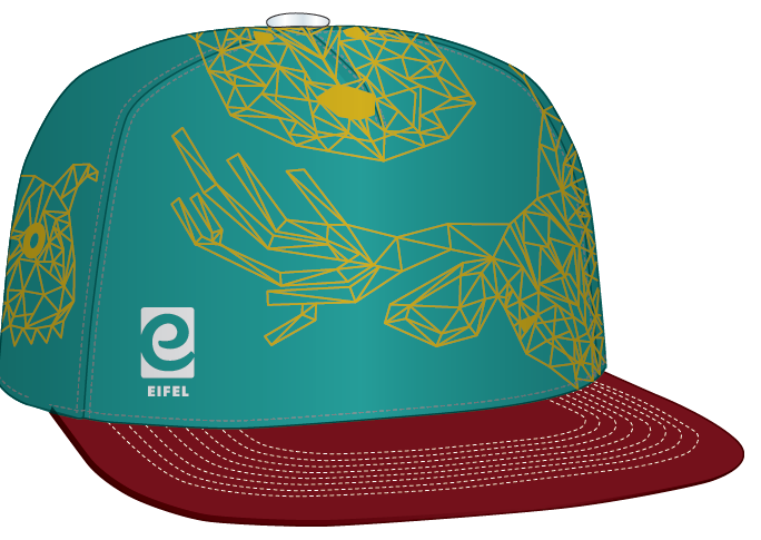 Basecap Snapback Kids mit Chaos-Motiv