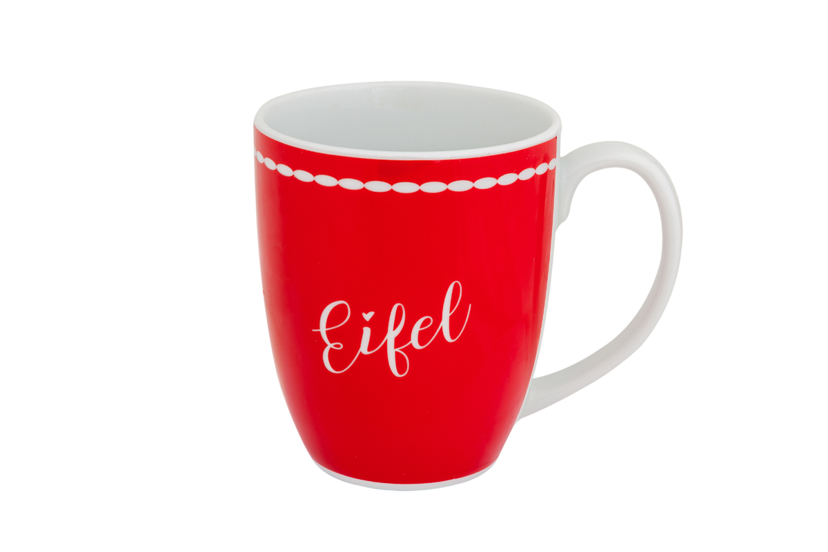 EIFEL Tasse ANTON rot