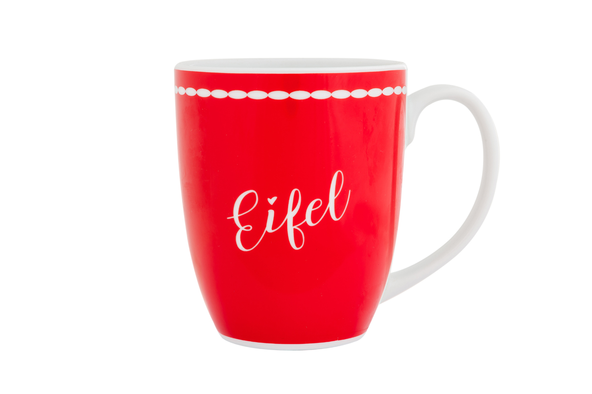 EIFEL Tasse ANTON rot